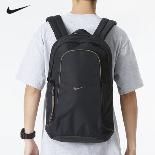 Nike (NIKE) Leisure Sports Travel Backpack Computer Bag Backpack Student School Bag Men and Women DJ9789-010 DJ9789-010