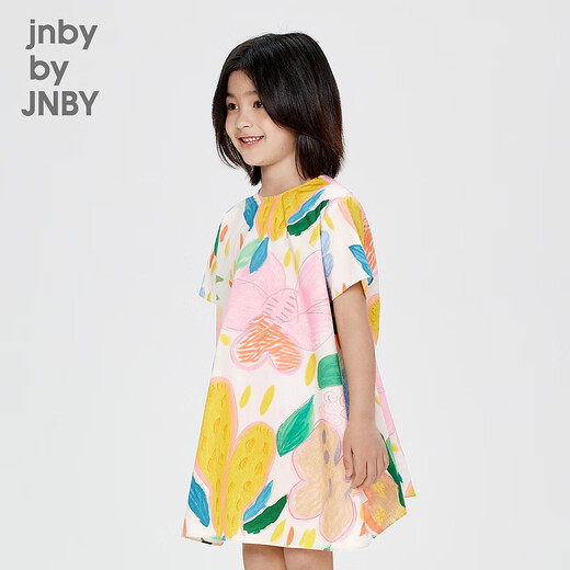 Jnby von Jnby Jiangnan Bubble Kinderkleidung Kleidung Baumwolle gedruckt Popelin mittelgroß
