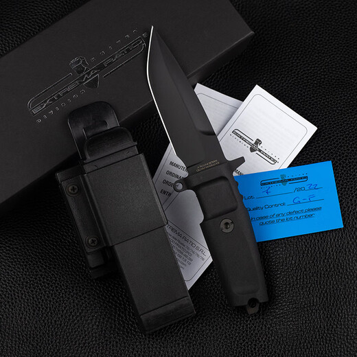 EXTREMA RATIO意大利进口ExtremaRatio极端武力0200校官N690战术野营户外小直刀 0200/BLK