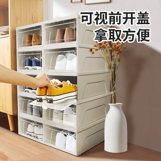 Alice transparent shoe box drawer storage box large shoe rack shoe artifact storage cabinet simple shoe cabinet Alice storage box