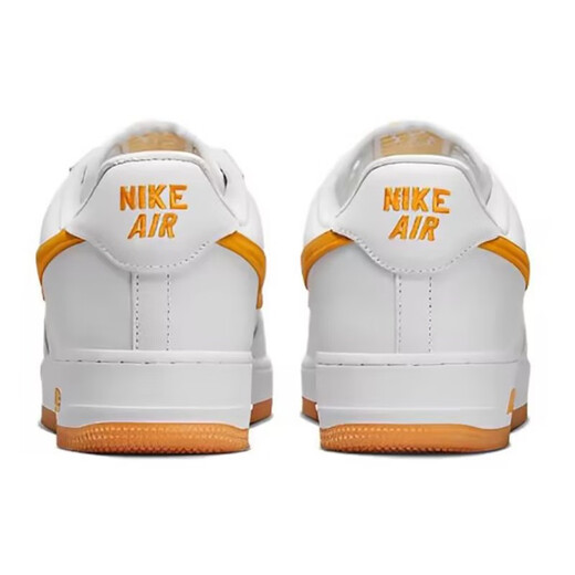 Nike (Nike) Nike (Nike) Luftwaffe 1 AF 1 Luftwaffe Nr. 1 Anti-Rutsch-Verschleiß resistente Männer mit geringer Gruppen-Gelegenheitsbrett weiß und gelb FD7039-100 41