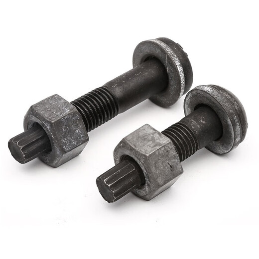 Jishuo 10.9 level torsion shear type high strength bolt M16/20/22/24/27/30 connection pair GB3632 round head torsion shear M20*80 including 1 flat and 1 female