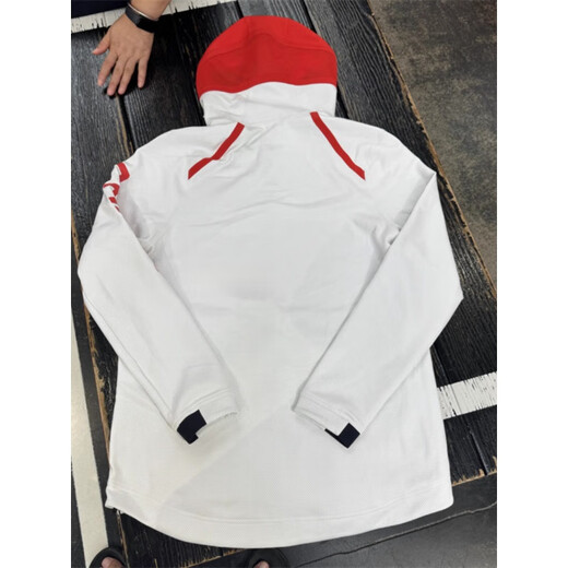 Nike (Nike) Therma Chinese Team's Men's Basketball Hooded Veste de veste AT4867-100 AT4867-100 S