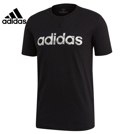 Adidas kurzärärmig Männer Spring Sportswear bequemer atmungsaktives Traininganzug INS Trendy Casual Round Neck halbärmelig T-Shirt EI9755 S