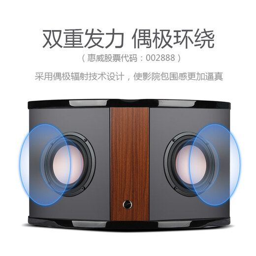 HiVi Diva 6.1HT home theater 5.1 channel home theater home dual 8-inch speaker audio KTV package package four (5.0 channel) + AT2300PRO amplifier