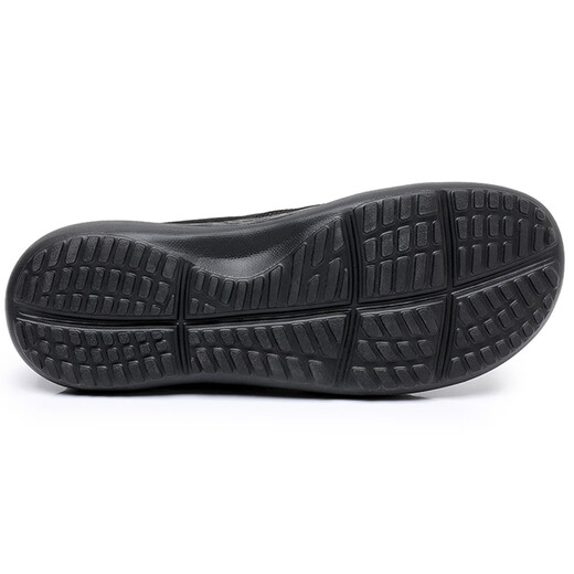 Qianpai alter Peking-Stoffschuhe Herrenschuhe ein Fuß weicher Sohle Nicht-Schlupf-Freizeitschuhe die ganze Saison Leichte, atmungsaktiv