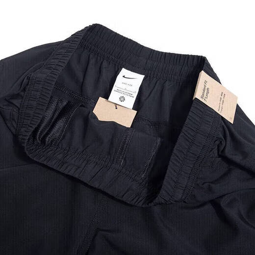 耐克（NIKE）短裤男裤dri-fit透气快干跑步训练健身运动裤宽松休闲中裤五分裤 DV9858-010/黑色/主推款 XL 180/84A 建议155-170斤