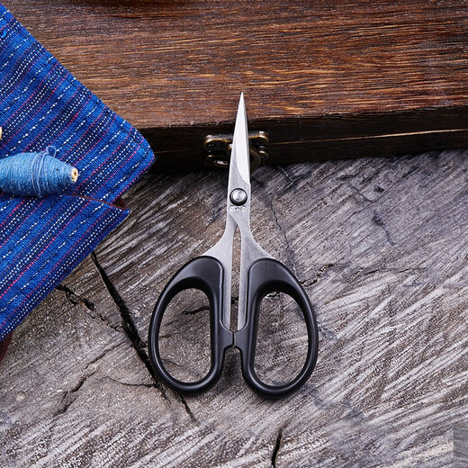 Zhang Xiaoquan Tijeras de Acero Inoxidable para Oficina, Corte de Papel, Tijeras de Arte Hechas a Mano, papelería para Estudiantes, Tijeras pequeñas para el hogar, tamaño pequeño, 125 mm