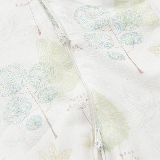 Tongtai Baby Single Back Spring and Summer Pajamas Pajamas Gasza delgada de manga corta Cojín de patada integrada Cojín Universal All Seasons Green (4 Mangas removibles del frente) 73 cm (altura recomendada 75-90 cm)
