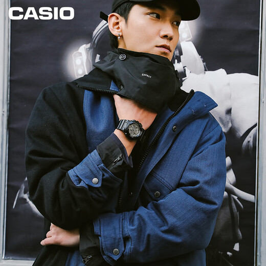 Casio (CASIO) G-SHOCK GA-100CF bomb disposal expert fashionable sports men's watch quartz watch GA-100CF-1APR-200 meters waterproof