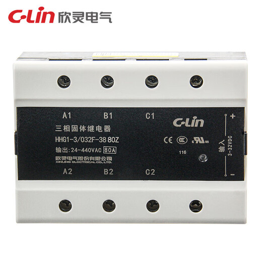 Xinling Electric (C-Lin) Marke Dreiphasen Festkörper-/Festkörper-State-Relais HHG1-3032F-3880ZA DC Controlled AC