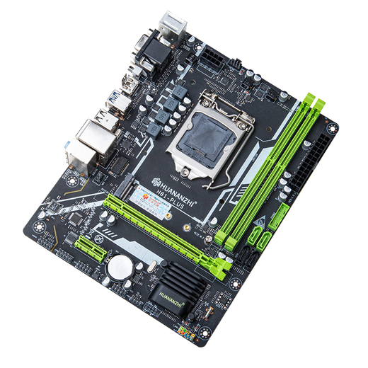 South China gold medal h61/b75/b85/h81plus brand new computer motherboard m.2 desktop 1155/1150 pin i54590 H8 1PLUS