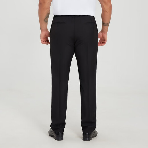 Dibinze pantalones de gran tamaño Hombres con grasa de talla grande Negocio Formal Wear Fat Man Fool Loos