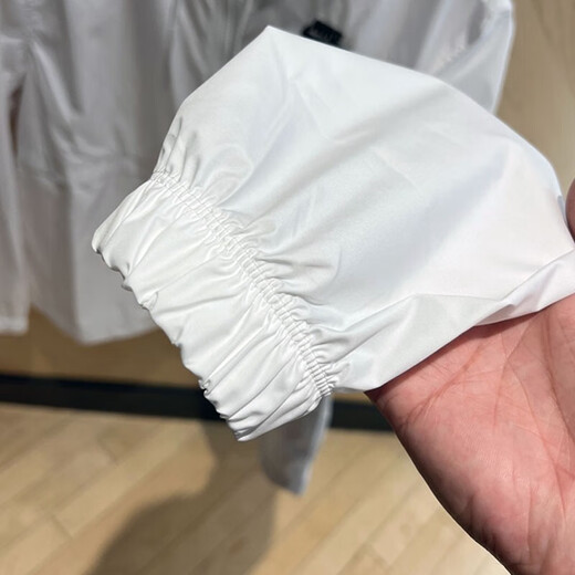 耐克（NIKE）外套女装夏季运动服宽松连帽休闲夹克梭织开衫上衣DM6180 DM6180-100白色  M