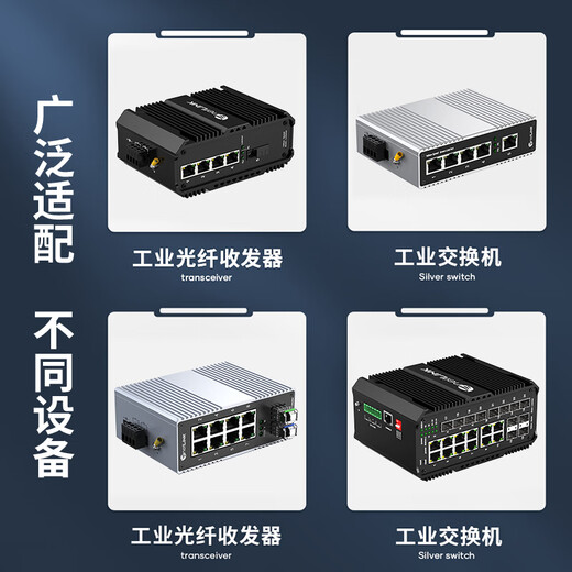 netLINK PoE fiber optic transceiver switch power adapter DC52V2.3A without DC connector 1