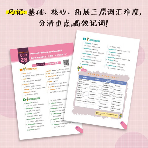 新东方 一本练会PET词汇 剑桥通用英语适用新版考试对应朗思B1青少版