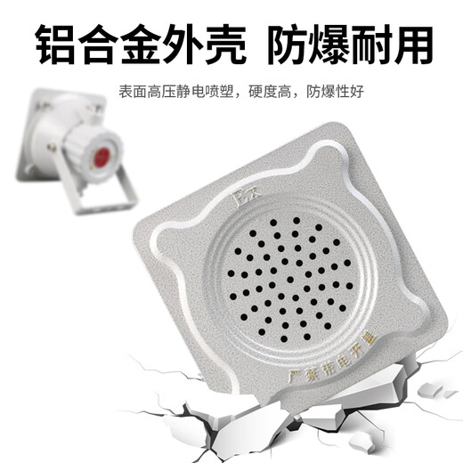 Explosion-proof fire broadcast speaker horn horn speaker outdoor explosion-proof ceiling wall-mounted audio KHYS Kehui 25W speaker