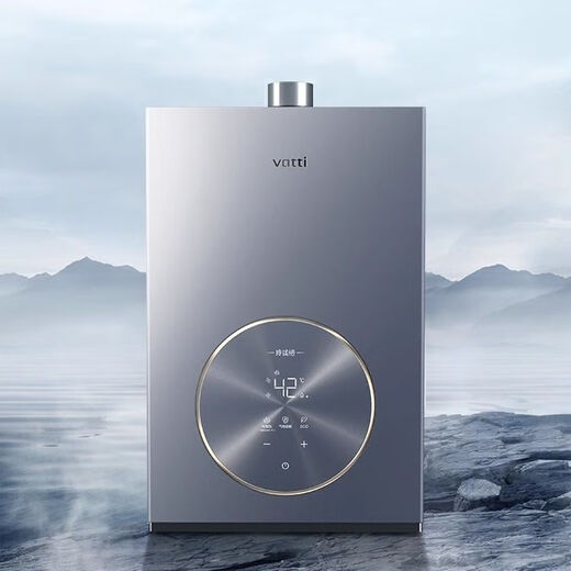 华帝燃气热水器16升L天然气家用强排式热水器恒温 16L 16升i12163-16