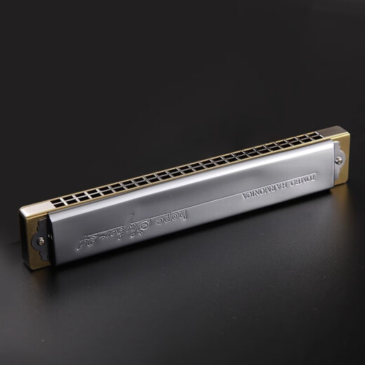 
Tongbao (TOMBO) harmonica 6624S collection copper grid 24-hole polyphonic harmonica C tune beginners professional playing harmonica 24-hole polyphonic#C tune
