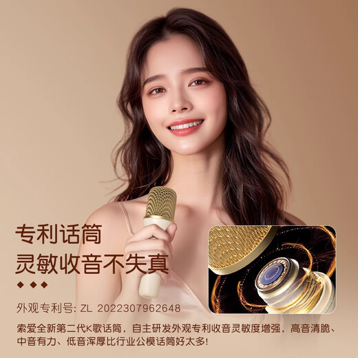 Sony Ericsson (soaiy) SK2AI microphone microphone karaoke microphone speaker all-in-one wireless bluetooth audio singing special artifact family ktv audio set for children