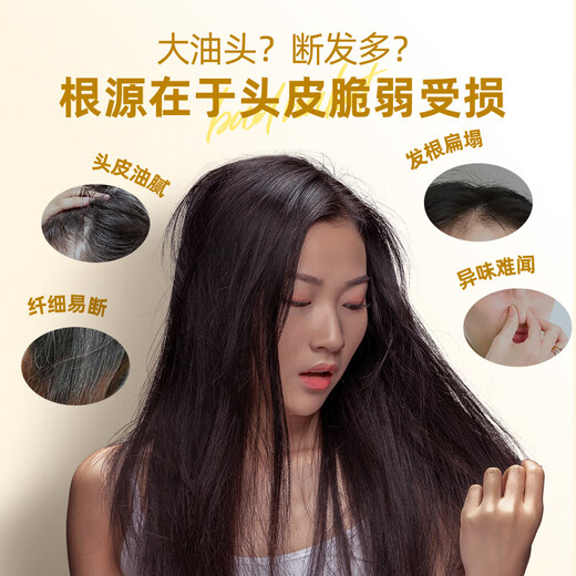 Yangyuanqing Shampoo Yunnan Baiyao Prevention and Flexible Oil Flush Plant Shampoo 500ml
