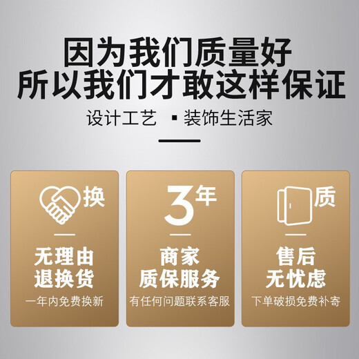 彼枫石来运转客厅装饰轻奢高档大气挂画现代简约抽象创意组合玄关三联 彼枫692 (U5676) 50*50cm布纹膜三联画 黑边