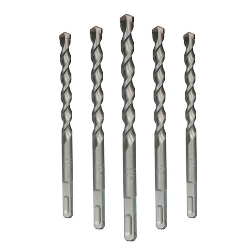 Fang Dawang electric hammer drill bit 6/810/12 square handle extended impact rotor concrete four pits through the wall drilling straight bars square handle 12x150mm 10 pieces integrated