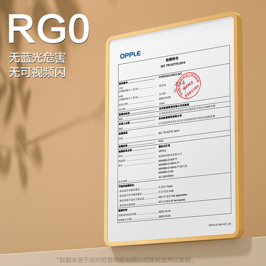 OPPLE eye protection high color rendering high brightness ceiling lamp living room headlight dimmable LED lighting fixtures lighting package 1 package installation