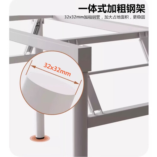 
Xingkai computer desk desk foldable simple rounded corner writing desk long strip table training desk BGZ682 120*60