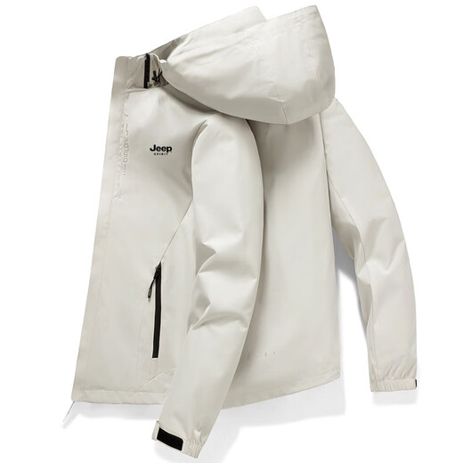 Jeep Spirit Jeep Jacke Herrenjacke Tops Herbst und Winter Dünne neue, feste Farbe Trendy mit mittleren und jungen Kapuzenjacke mit Kapuze-Hemd A655-6628 Dunkelblau XL (126jin [Jin ist gleich 0,5 kg] -140jin [Jin ist gleich 0,5 kg]))