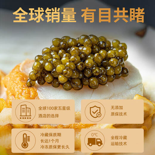 FROSISTA caviar 10 years old fish Siberian 10g sturgeon caviar fresh seafood caviar straight from the source