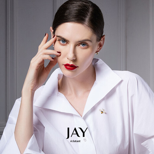 Jay bee collar buckle anti-exposure brooch women's pin corsage as a birthday gift for mother-in-law and elders