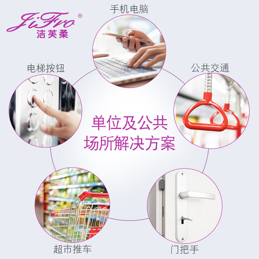 Jefrou hand sanitizer gel 500mL*2 medical hand sanitizer hand sanitizer alcohol children's sterilization and antibacterial