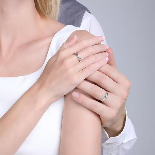 Luxurious pearls in stock, sparkling, pt950 platinum pair rings, couples, plain ring, platinum, men's proposal for marriage, size 10, 2.8g