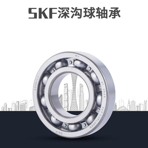 SKF Deep Groove Kugellager 6206 6207 6208 6209 6210 6211 6212 6213 6 6210-2z-Eisenabdeckung
