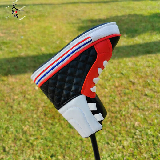 24 types of golf club covers for irons, straight shoe putter cover, half-round club head cap cover, straight one-word putter cover, white puppy