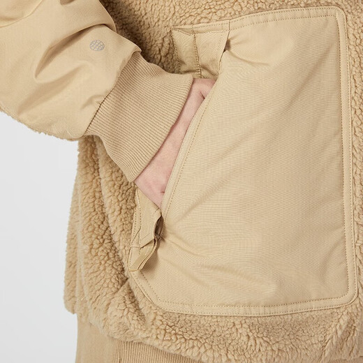 阿迪达斯 （adidas）官网官方外套男装 春季新款运动服时尚摇粒绒休闲服保暖防风衣 HP1391 M (175/96A)