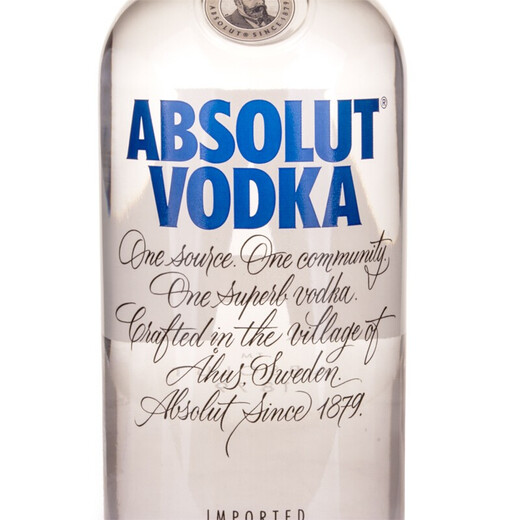 
Absolute original vodka imported 40-degree foreign wine, a must-have for wine-based cocktails, wine-accompanied gifts 500mL, 1 bottle, single bottle