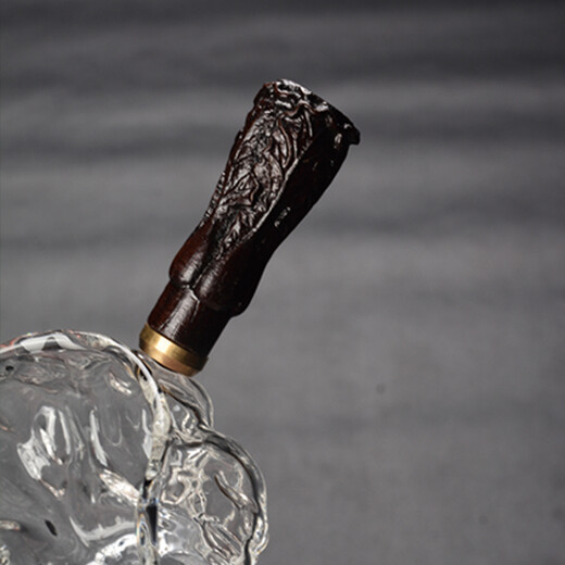 Porcelain brand tea set, heat-resistant and anti-scalding tea set, uniform cup, male cup, kung fu tea set accessories, side handle <Baicai handle> fair cup