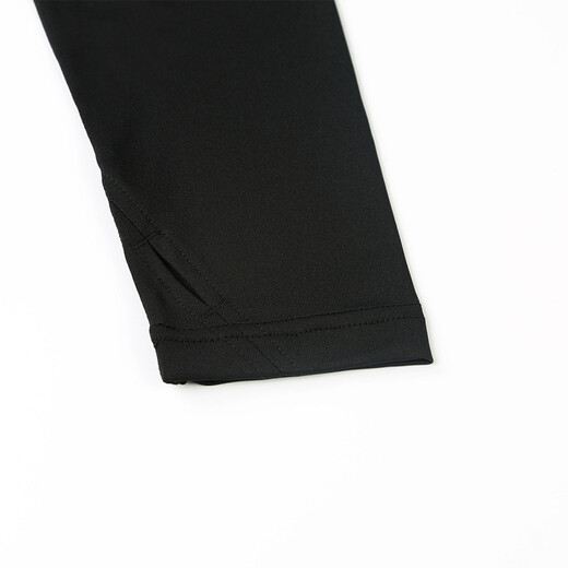 CG Saike tights men's high-elastic breathable football training long-sleeved quick-drying running fitness base sports T-shirt top black XL