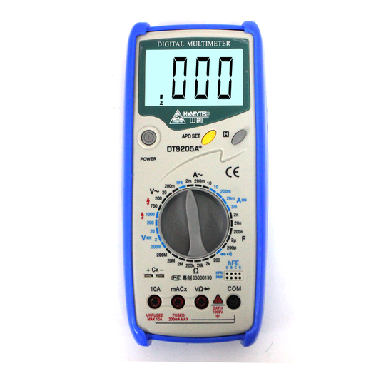 
XMSJ digital display multimeter DT9205A+Digital mechanical protection full protection strap automatic shutdown multimeter DT920 205A+