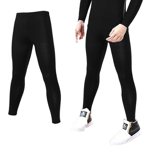Children's multi-color sports tights, big boys, quick-drying sun protection fitness clothes, girls' basketball training, track and field, football riding, bottom elastic running dance, black pants, size 22, suitable for 110-120cm35-40Jin Jin is equal to 0.5kg