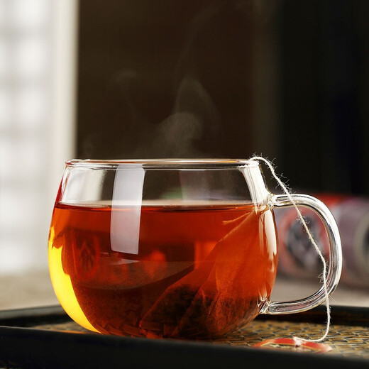Colorful Yunnan tea Pu'er tea ripe tea mellow tea bag 100g/50 bags offline same style