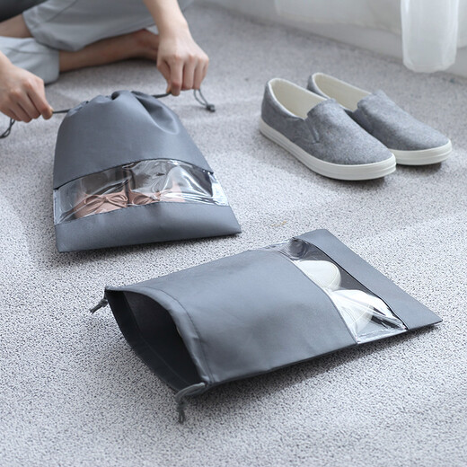 Jajalin Travel Essential Artefact Shoe Sac de voyage chaussures de voyage sac de rangement Bouleur de poche sac de finition transparent