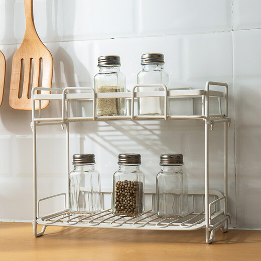 Mingpan glass transparent pepper seasoning bottle pepper and salt bottle seasoning jar barbecue seasoning box kitchen supplies household seasoning salt jar transparent 2 pack