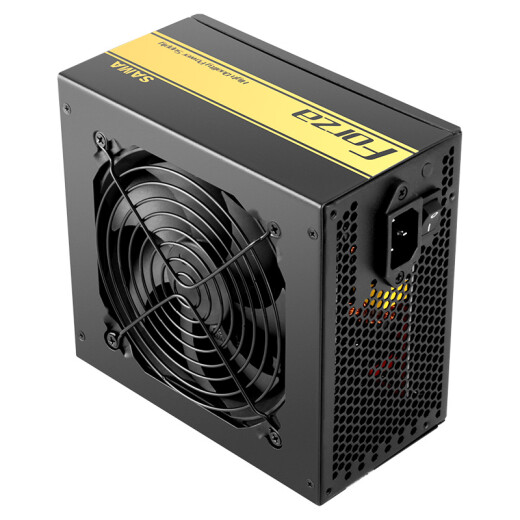 SAMA Gold Medal 500W Rated Power 500W Desktop Computer Main Case Power Supply 80PLUS Gold Medal/Active PFC/Full Voltage/LLC Resonant Circuit/Solid State Capacitor