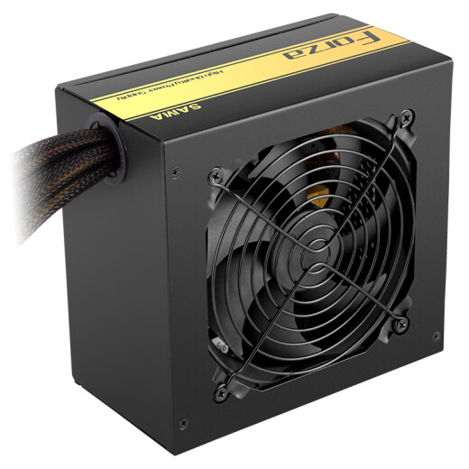 SAMA Gold Medal 500W Rated Power 500W Desktop Computer Main Case Power Supply 80PLUS Gold Medal/Active PFC/Full Voltage/LLC Resonant Circuit/Solid State Capacitor