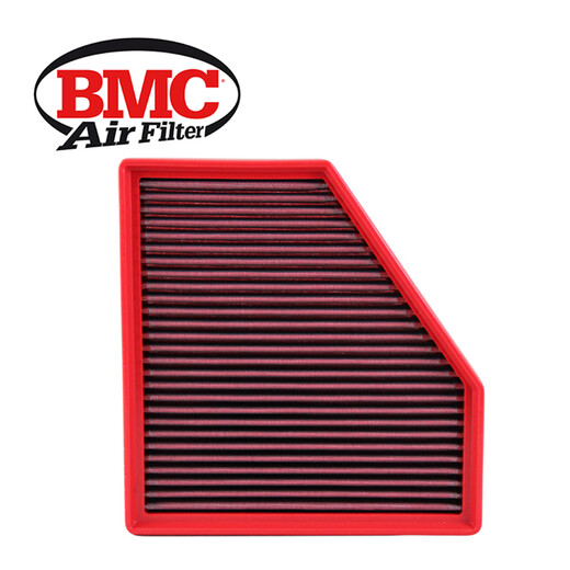 BMC Filtre à air à flux à haut débit d'Italie Purement faite à la main Filtre d'administration de filtre à air à pointe purement faite à la main Adapté à la série complète de BMW Série 1 ~ 7 série X FB724 / 01
