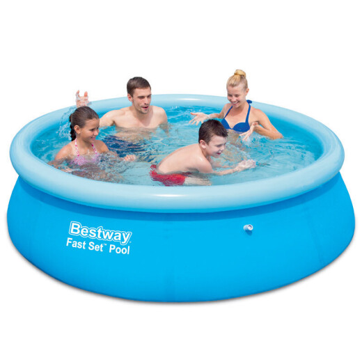 Bestway Baishile large children's swimming pool family paddling pool thickened outdoor bath (244x66CM) self-driving travel equipment 57265