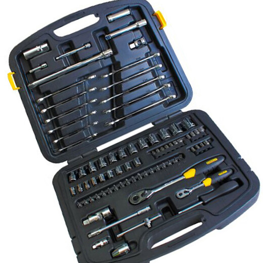 
STANLEY Sleeve Wrench Set Auto Repair Tool 80-piece Set Comprehensive Set 94-694-1-22 Multi-functional Car
